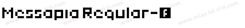 Messapia Regular字体转换